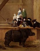 LONGHI, Pietro The Rhinoceros (mk08) oil painting picture wholesale